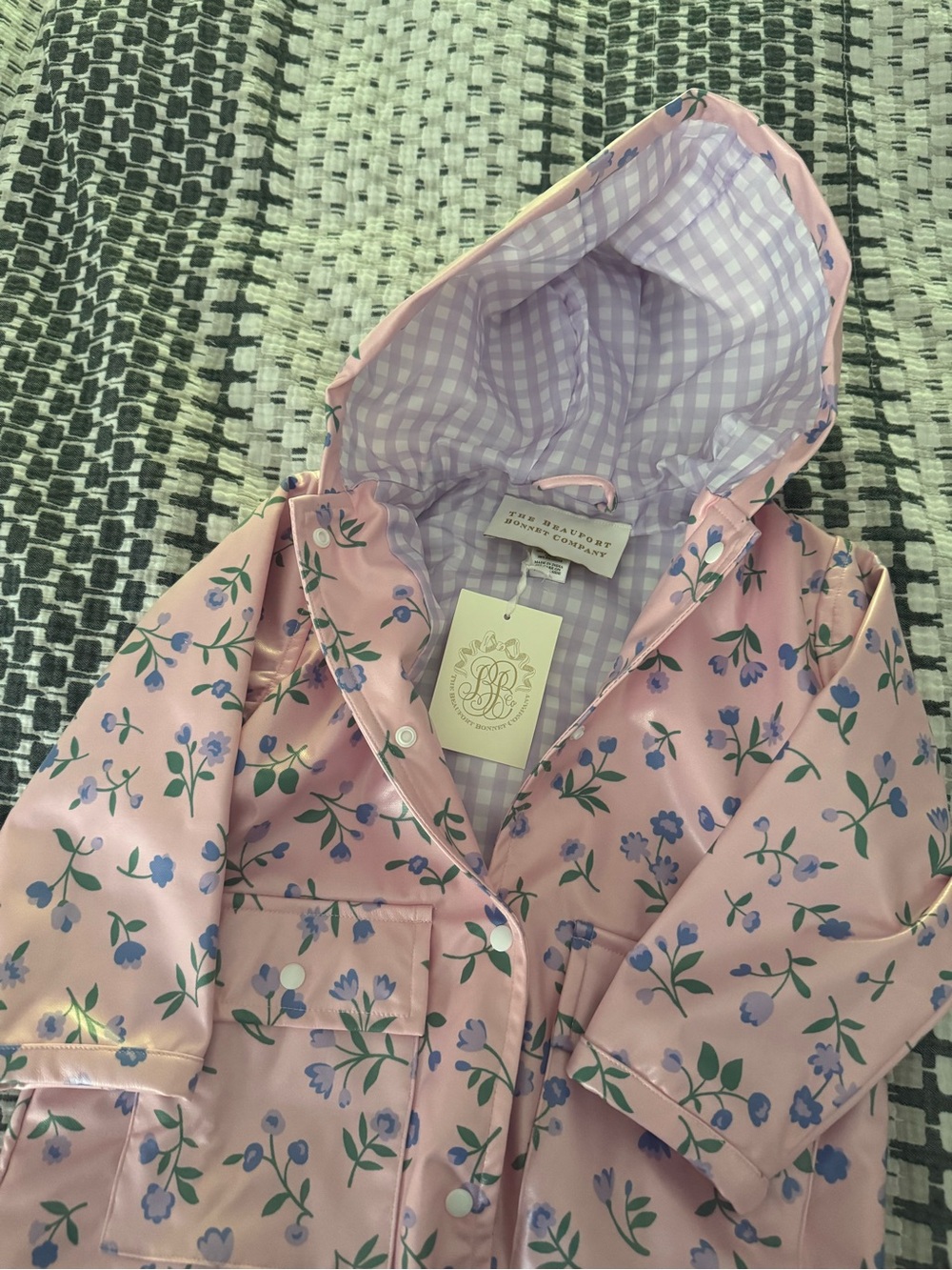 NEW Beaufort Bonnet Company Raincoat 24 Months - Picture 3 of 3
